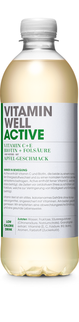 Vitamin Well Active 12x50cl PET