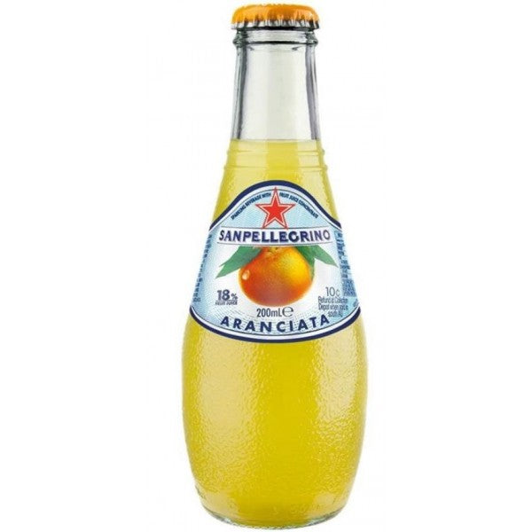 San Pellegrino Aranciata BIO 24 x 20cl Glas