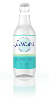 Sundays Hard Seltzer Cucumber Basil 24x33cl