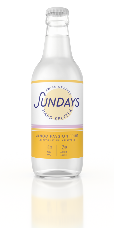 Sundays Hard Seltzer Mango Passionfruit 24x33cl